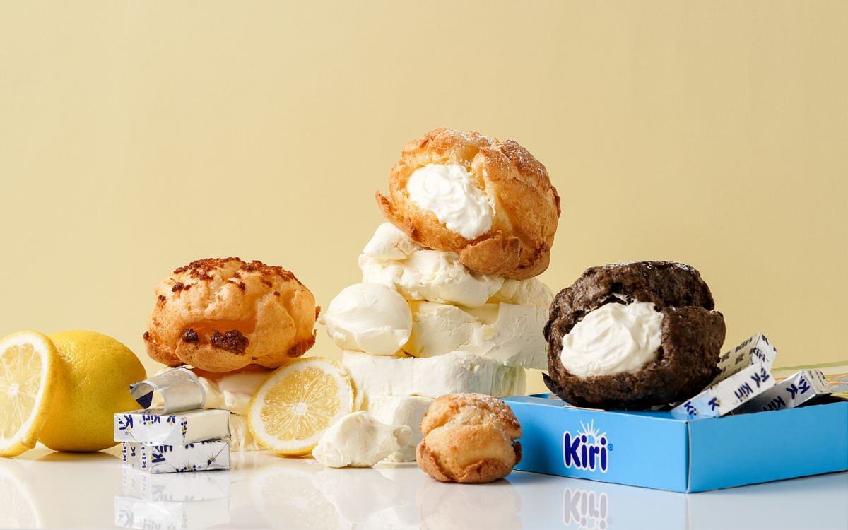 法國頂級kiri乳酪Beard papa's檸香乳酪泡芙開賣