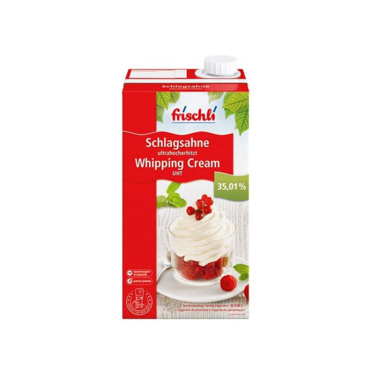 德國Frischli 動物性鮮奶油35.1%